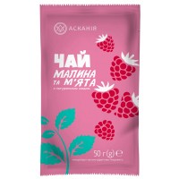 Фруктово-медовий чай Асканія Малина та М’ята, 50 г